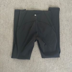 Black lululemon leggings 7/8